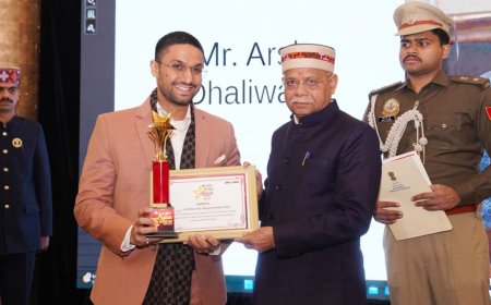 Managing Director of CGC Group Bestowed with the Esteemed Young Achiever Award in Education by Amar Ujala