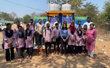 Vedanta’s WASH installs bio-toilets, solar bore-wells, water purifiers in Odisha’s Jharsuguda