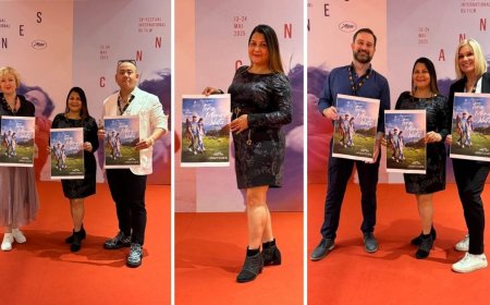 Producer Chanda Patel Unveils Poster of ‘Tera Mera Nata’ at the 78th Cannes Film Festival 2025