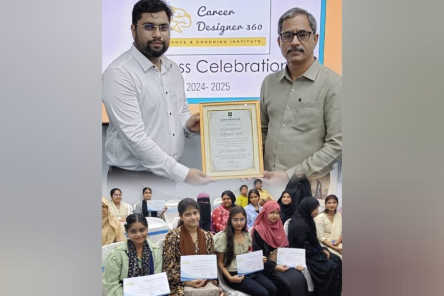 Career Designer 360 Celebrates Student Success in Board Exams with Grand Event