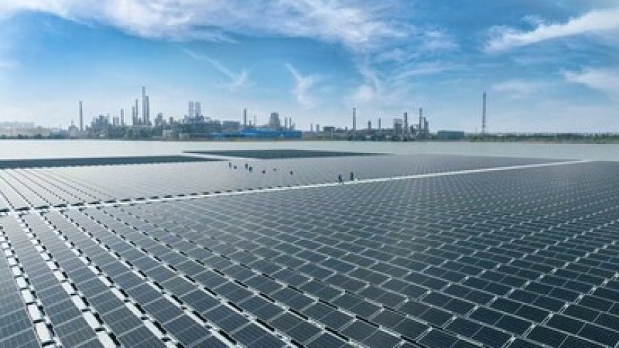 Sinopec Launches China's First Floating Offshore PV Project, Advancing Green Energy Innovation