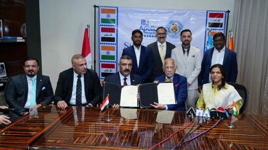 Apollo Hospitals Signs Landmark Agreement with Ministry of Interior, Iraq, to Operate Internal Security Force Hospital