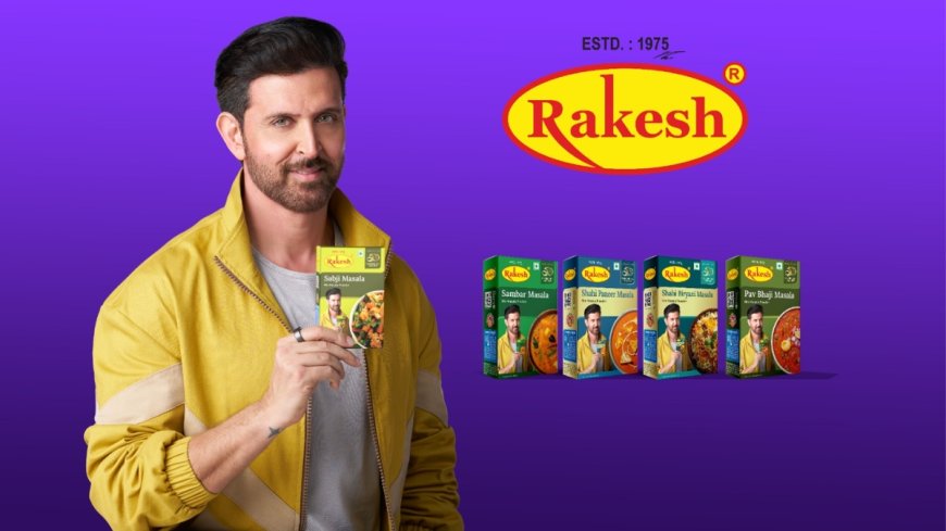 Rakesh Masala Welcomes Hrithik Roshan as Brand Ambassador