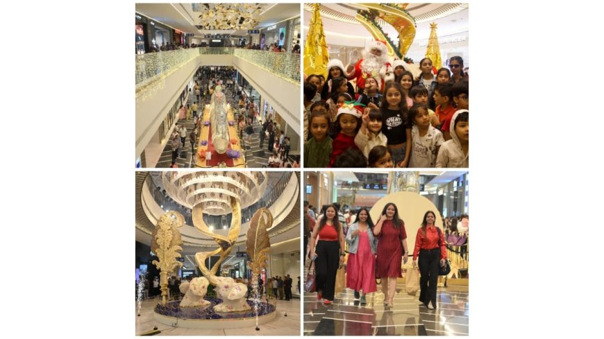 Palladium Ahmedabad Brings the Magic of Christmas Alive with Music, Merriment & Memorable Experiences